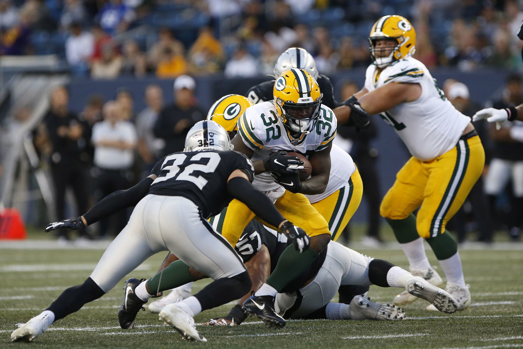 Raiders 22, Packers 21